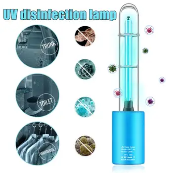

Rechargeable UV Germicidal Sterilizer Light Tube Bulb Ultraviolet Bactericidal Lamp For Disinfect Bacterial Kill Mite Deodorizer