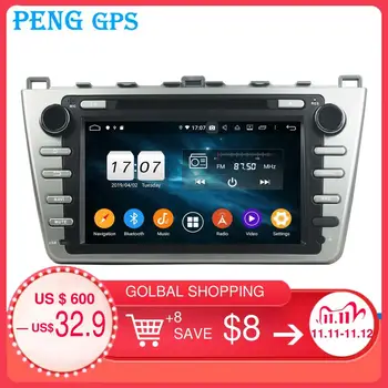 

2Din android9.0 4+64G Car gps multimedia DVD player For Mazda 6 Atenza 2008 2009 -2012 Navigation with wifi bluetooth radio