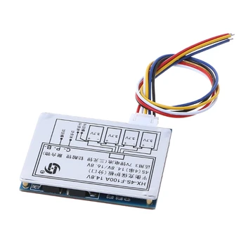 

4S 100A 14.8V Li-ion Lithium 18650 Battery BMS PCM Protection Board with Balance