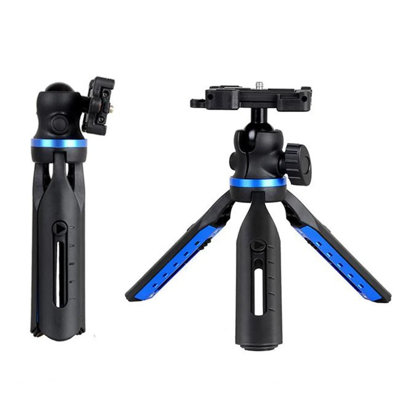 

RP60 Phone Tripod Portable and Adjustable Tripod Stand with 1/4 Inch Screw Interface for iPhone Gopro Digital Camera