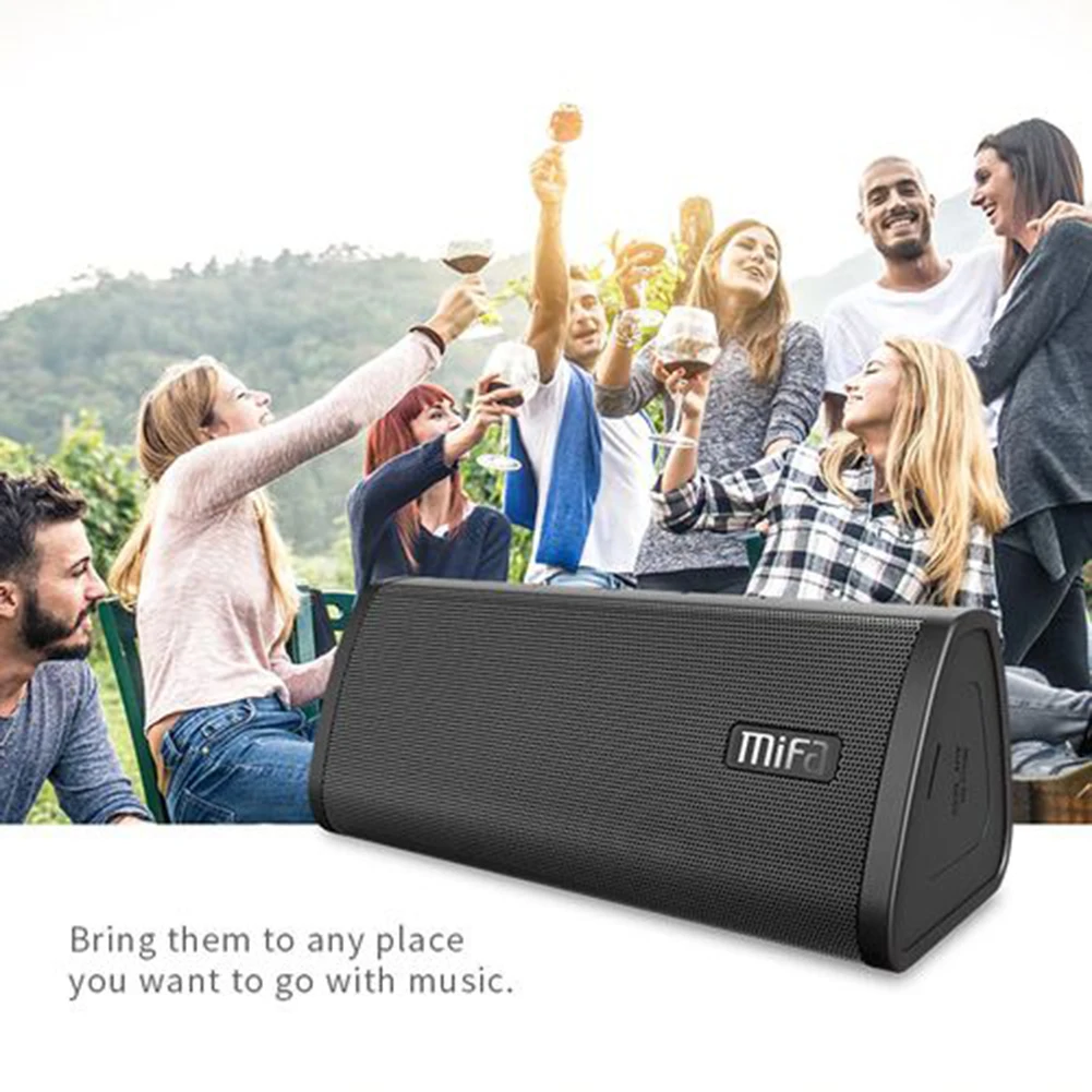 Портативный беспроводной Bluetooth динамик стерео радио музыка сабвуфер динамик s беспроводной Открытый водонепроницаемый мини телефон карта динамик