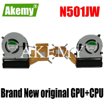 

New For Asus ZenBook UX501 UX501J UX501JW UX501JW4720 N501J N501JW G501J G501JW CPU GPU FAN Cooling radiator Heasink FAN