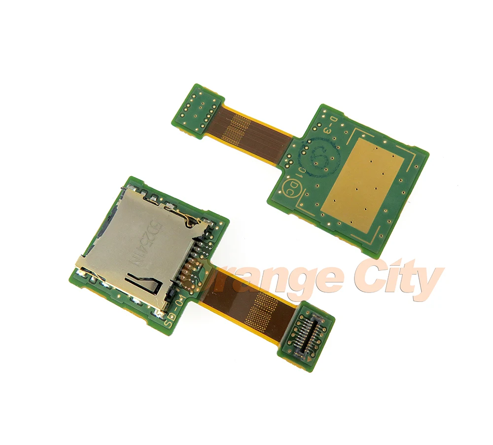 Chengchengdianwan Replacement Micro Sd Card Board Slot Reader Socket Repair Part For Nintendo New 3ds 5pcs Lot Part Aliexpress