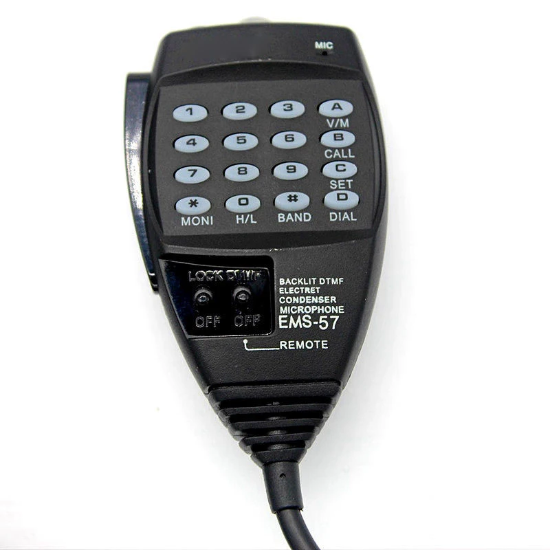 Ручной DTMF микрофон DR-635 радио номера набора Полная клавиатура 8 контактов Alinco DR-235T DR-435