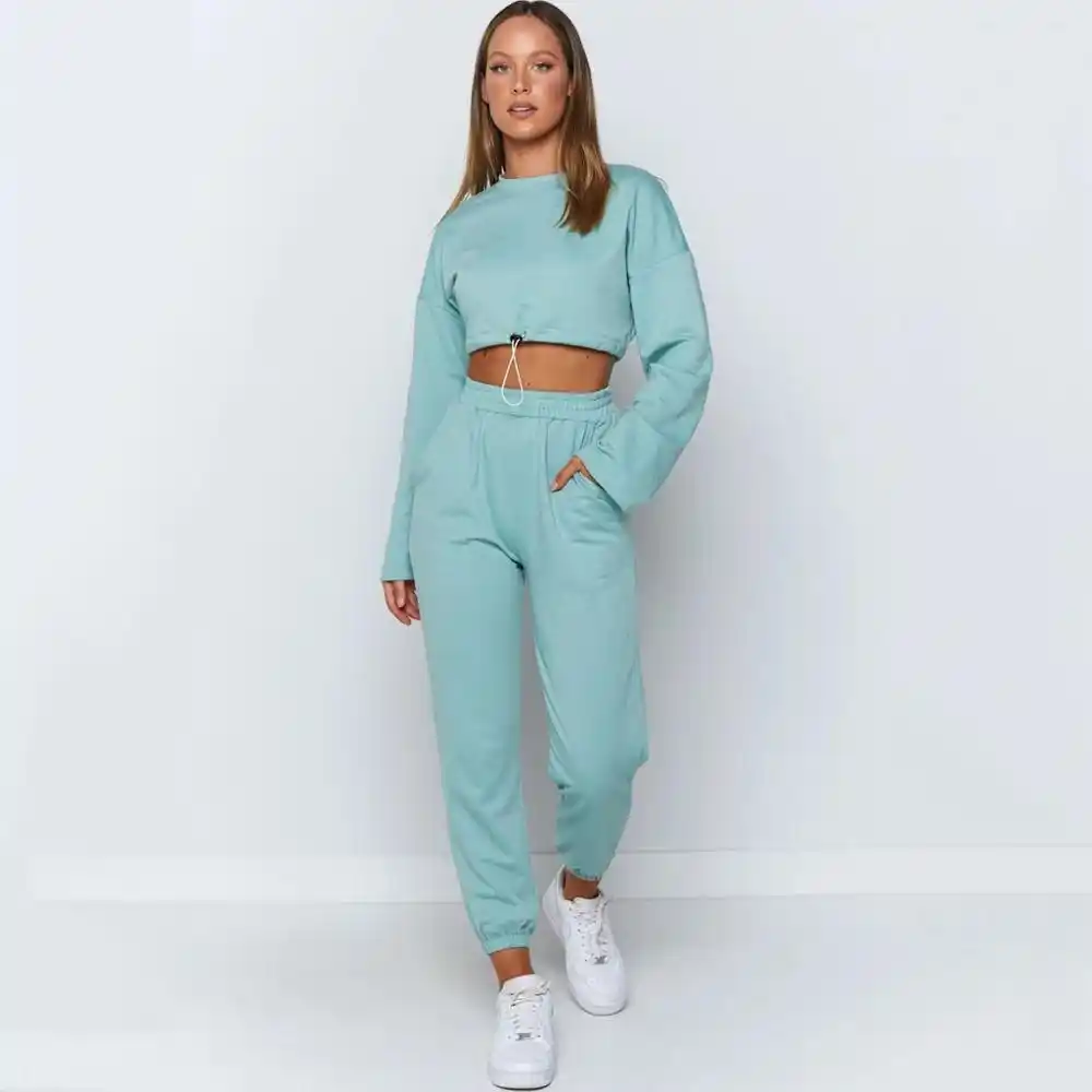 womens teal tracksuit