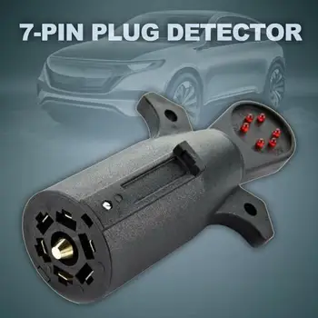 

6-Function RV Connector Circuit Tester American 7-pin Plug Detector Automotive Socket Line Detection UP1701T Test Bar