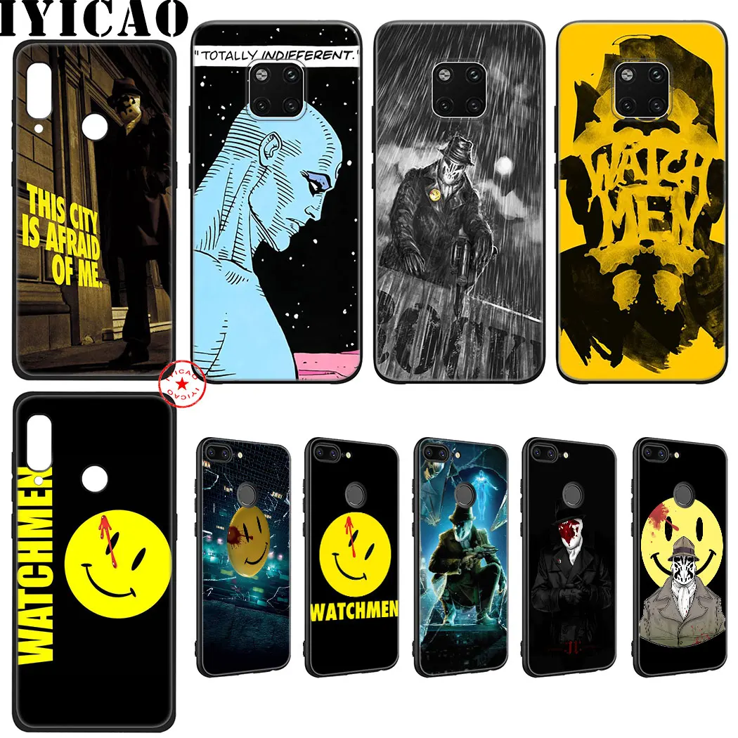 Watchmen TV Series Silicone Soft Case for Huawei Nova Smart 5 5T 5i 4E 4 3i 3 2i 2 Lite Mate 30 20 10 Pro |
