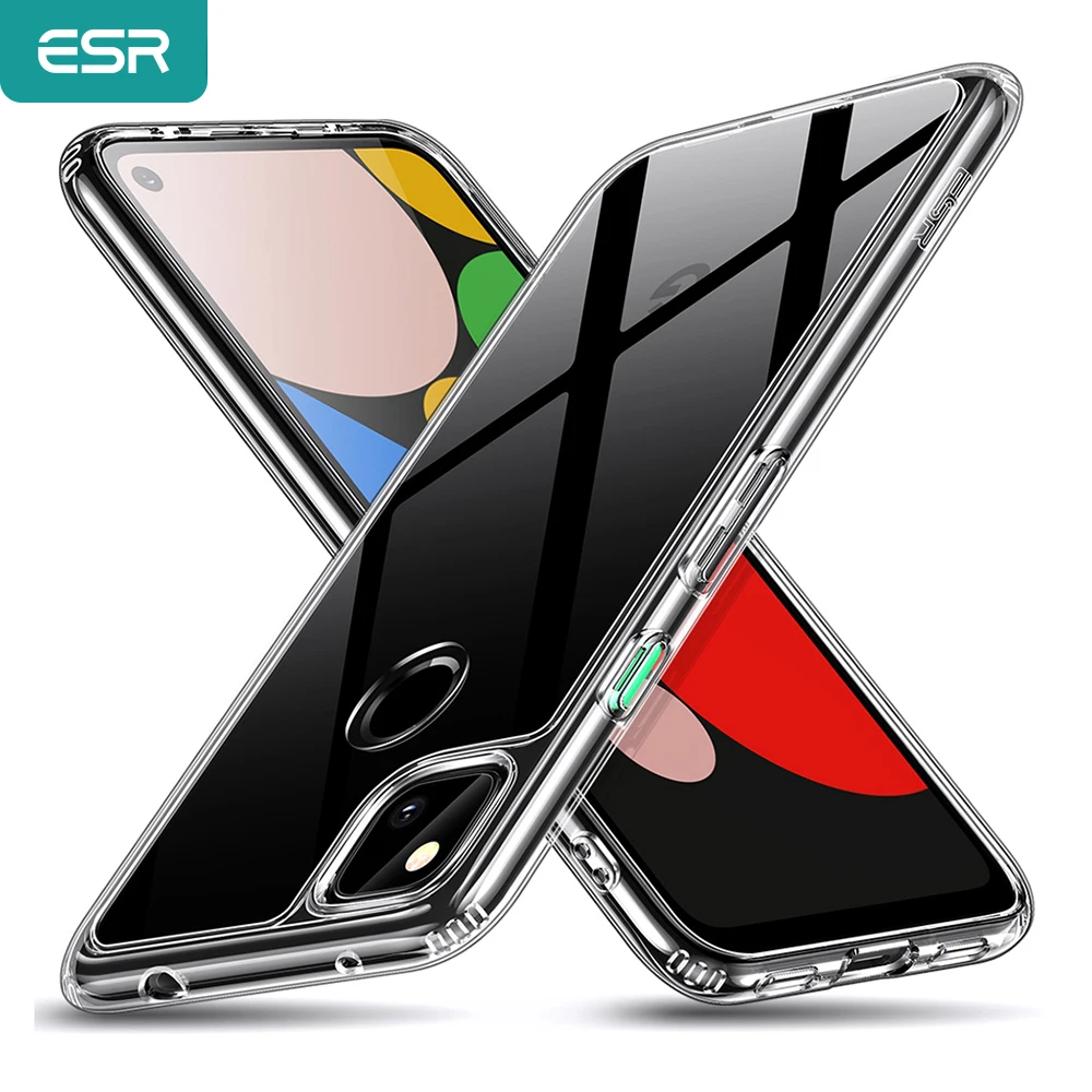 ESR Прозрачный чехол для 2020 Google Pixel 4a 3a пикселей 4 XL оригинальная задняя крышка из