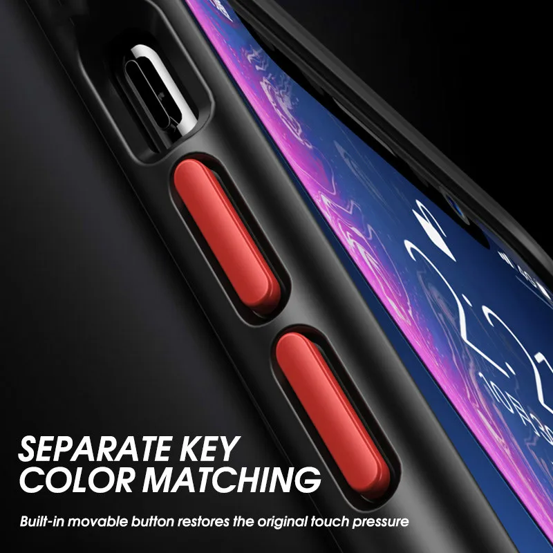 Новый противоударный защитный чехол для iPhone 11 XR X XS Max прозрачный ТПУ задняя