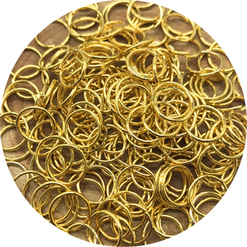 Metal Open Jump Rings Split Rings Connectors For Jewelry Making DIY Findings Supplies 4/6/8/10mm