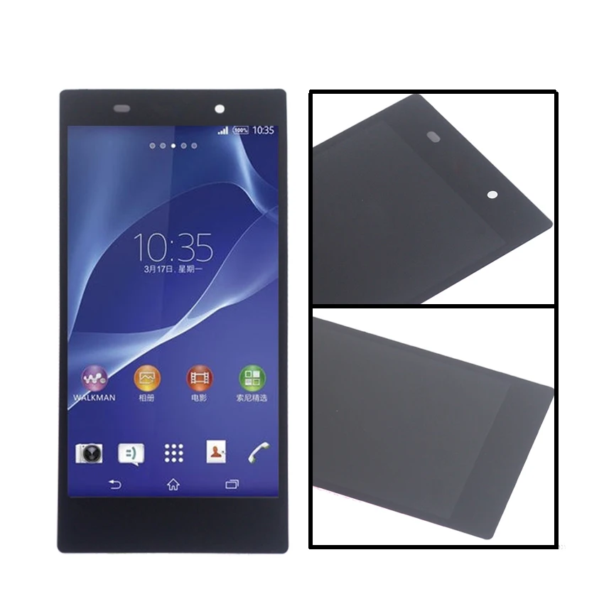 Для Sony Xperia Z1 L39H ЖК дисплей дигитайзер стеклянная панель в сборе для C6902 C6903 C6906