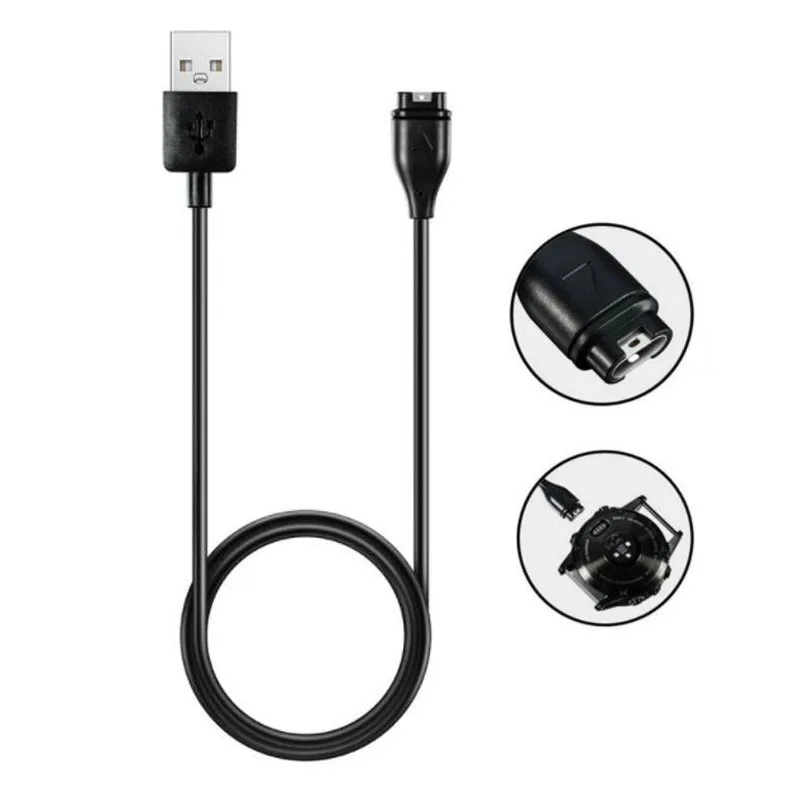 Dock Charger USB Charging Cable Cord for Garmin Fenix 5/5S/5X Plus 6/6S/6X Pro Sapphire Venu GarminActive Vivoactive 4/3 945 245 |