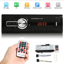 VODOOL 1Din Auto Radios Stereo Bluetooth Fernbedienung AUX-Eingang USB/RCA FM Audio MP3 Player In-dash Auto Radio