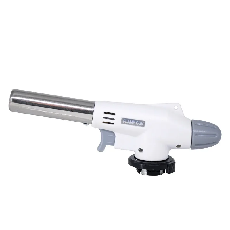 Schweißgasbrenner Flamme Gas Fackel Flamme Gun Lötlampe - Selbstentzündender Butangas-Brenner für Kochen und Löten