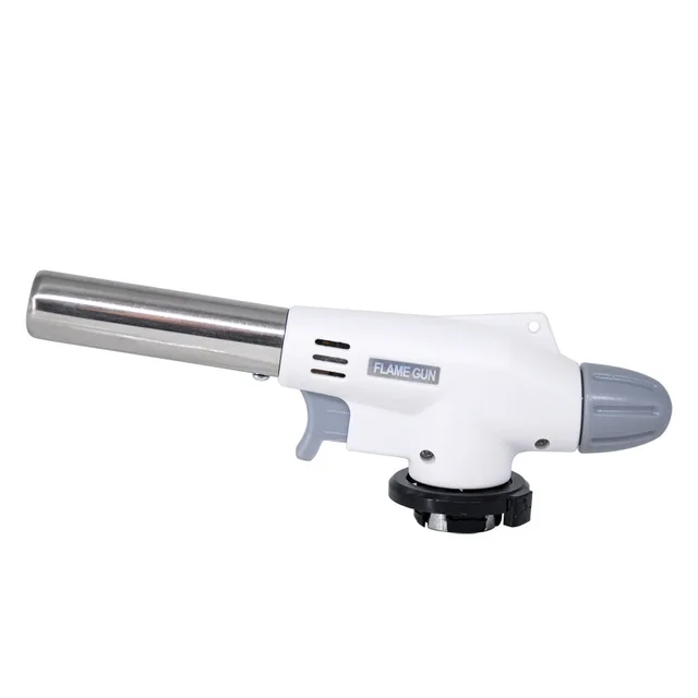 Schweißgasbrenner Flamme Gas Fackel Flamme Gun Lötlampe - Selbstentzündender Butangas-Brenner für Kochen und Löten