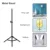 Yizhestudio Photographic lighting stand ,1.1 m/1.6 m/2.0 m кольцевая подставка для лампы с регулируемым штативом 1/4 винта для телефона ring light