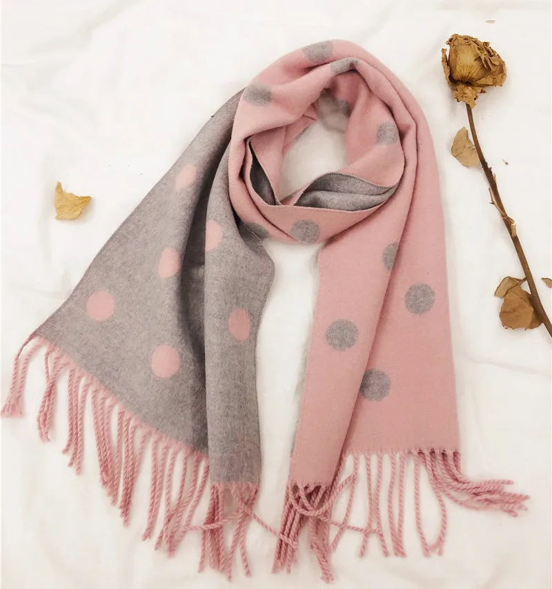 Новый 2019 осень-зима девочек имитация кашемировый шарф для мальчиков с кисточками