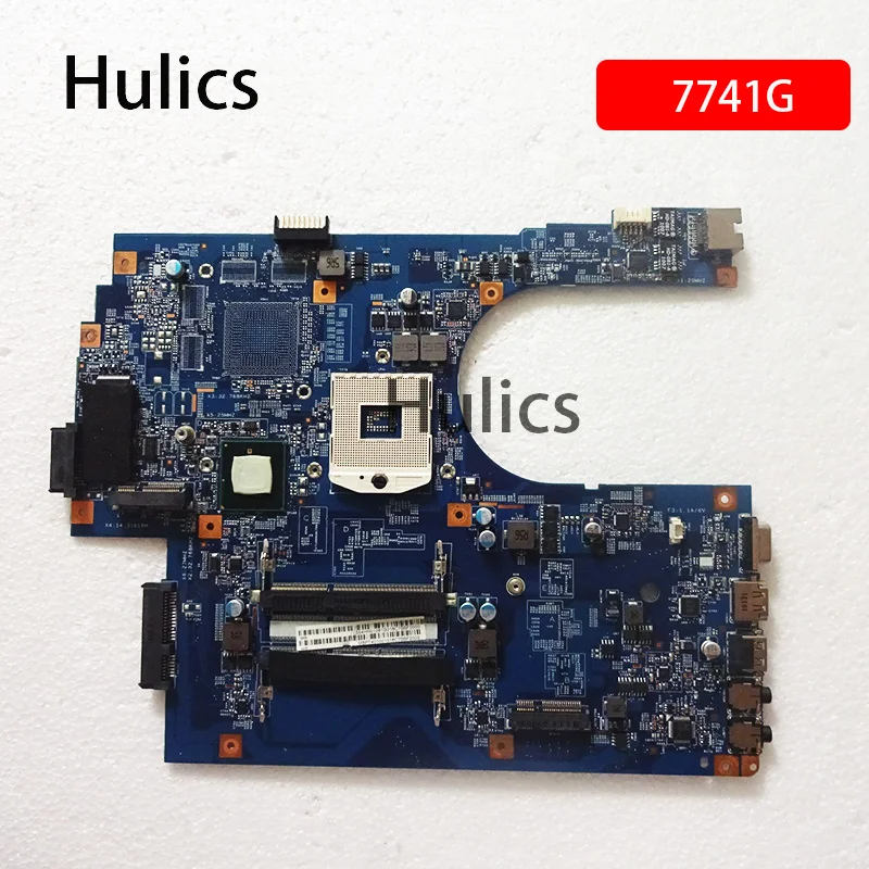 Материнская плата Hulics для ноутбука Acer Gateway 7741 7741Z 7741G материнская стандарта MB 09923-1M