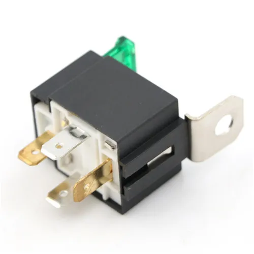 

12V DC Car Automation Fuse Relays Socket With Metal Bracket 4 Pin 4P Relay Automotive Harness