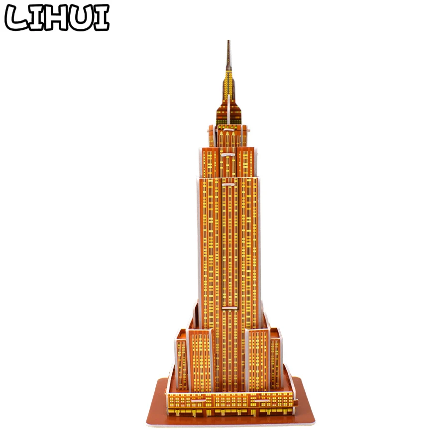 Details about   The Spasskaya Tower Architecture Building Blocks Model Kit Cardboard 3D Puzzle 