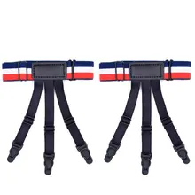 Унисекс Рубашка Остается держателем эластичный пояс ноги Готический рубашка Немнущиеся бедра кольцо Нейлон Удобные подвязки Рубашка Подвязки