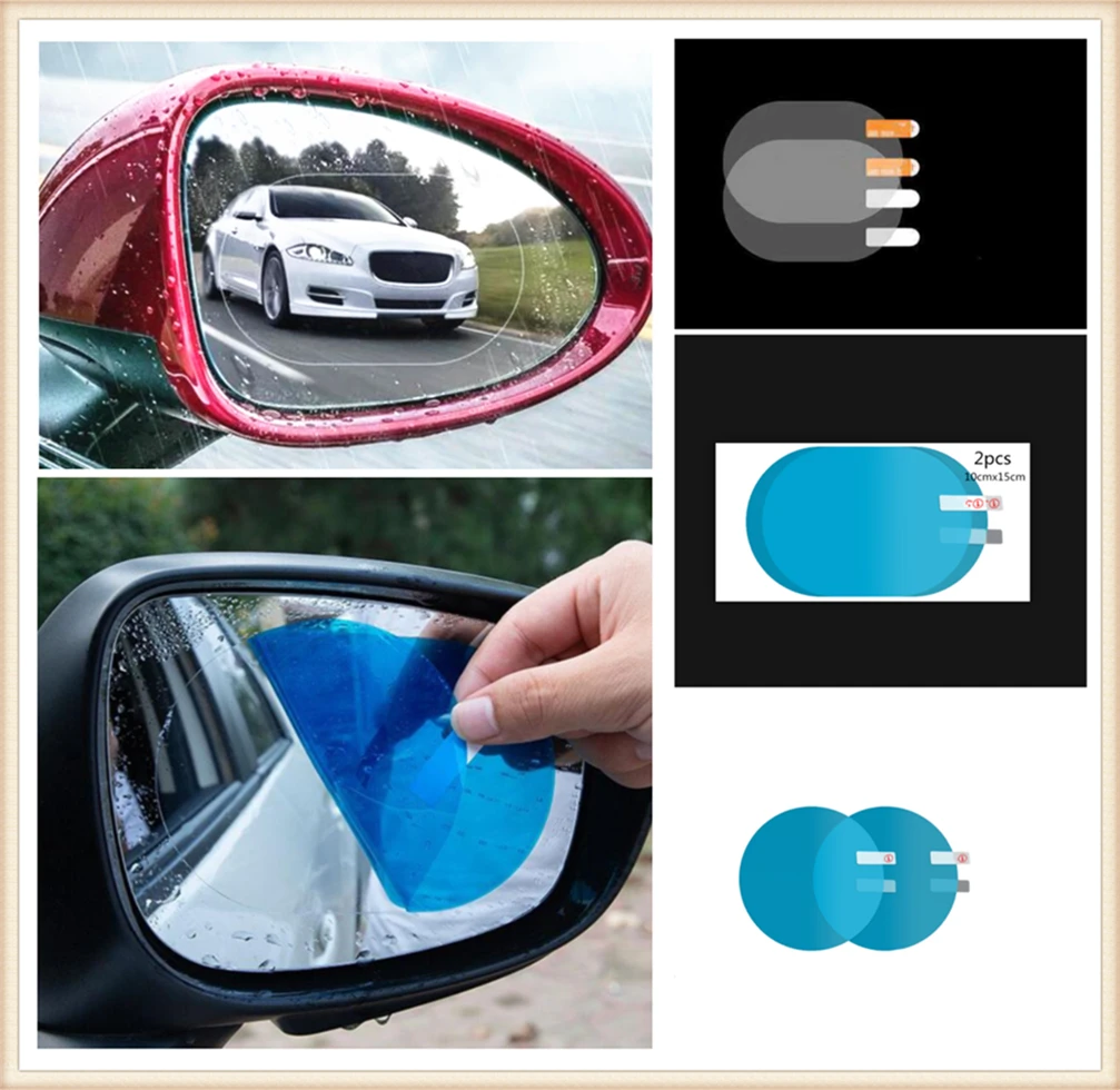 Hd Car Shape Rearview Mirror Nano Waterproof Film Accessories For Chevrolet Trailblazer Onix Tru Orlando Code Captiva Car Stickers Aliexpress