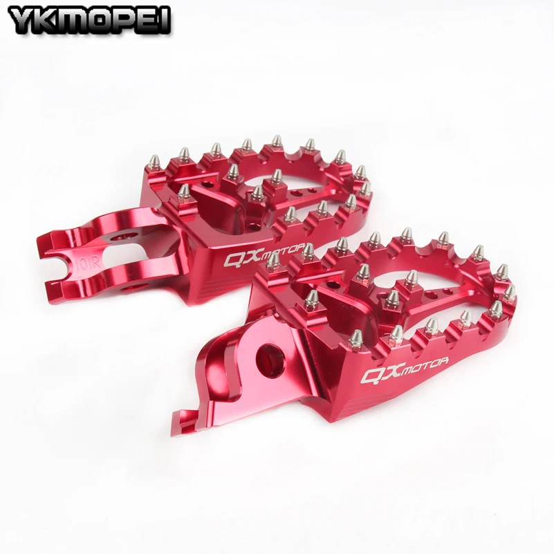 Billet Foot Pegs Footrest For CR CRF 125 250 150R 250R 250X 250M 250L 450R 450X Motor Dirt Bike MX Motocross Free Shipping 2 ord