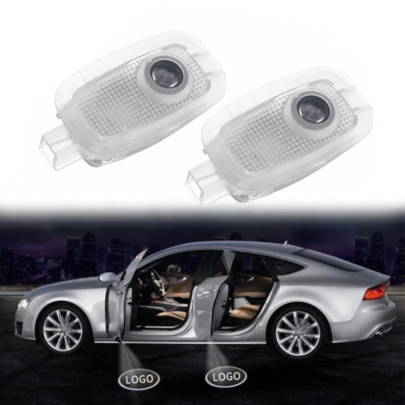 

Welcome Lights Ghost Shadow Ground Lamp Kit For Mercedes S320 2006-2013 Car Door LED Logo Projector Light For Ghost Shadow