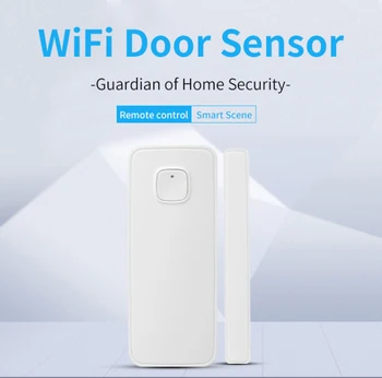 

Smart Wireless Door Window Sensor WiFi Door Detector Smart Home Security Door Magnet Sensor Detector Hogar Inteligente RC