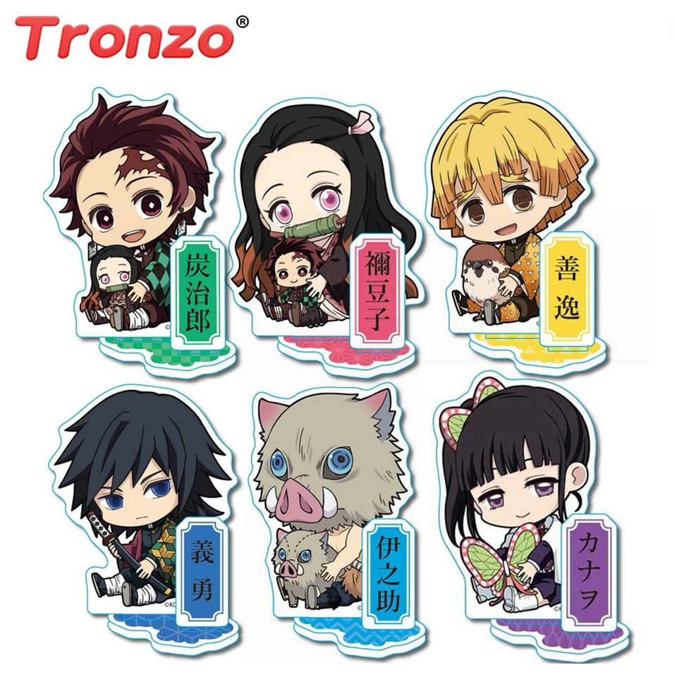 Tronzo аниме демон убийца Kimetsu без Yaiba камадо Tanjirou Nezuko Kanawo Zenitsu Inosuke Giyuu фигурка на