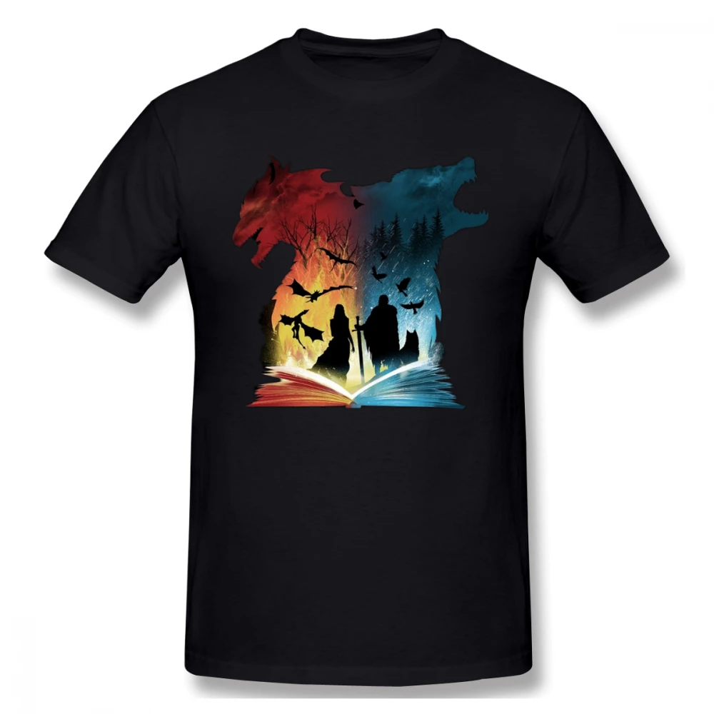 

2019 funny tee cute t shirts Game Of Thrones men short sleeves cotton tops cool t shirt summer Men's Basic Short Sleeve T-Shirt