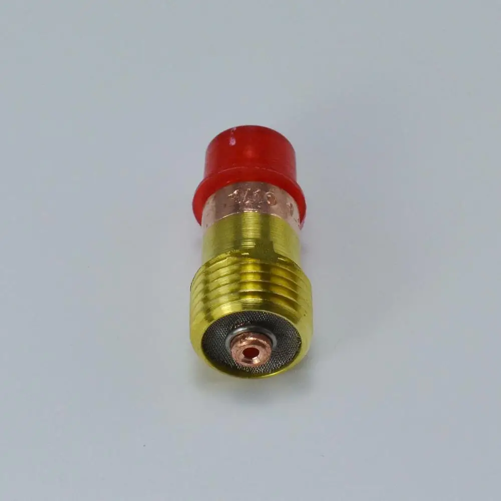 TIG короткая газовая линза Collet Body 3/3" 2,4 мм 17GL332 Цанга 10N24S Pyrex Cup#12 комплект для DB SR WP 17 18 26 TIG Torch 26 шт