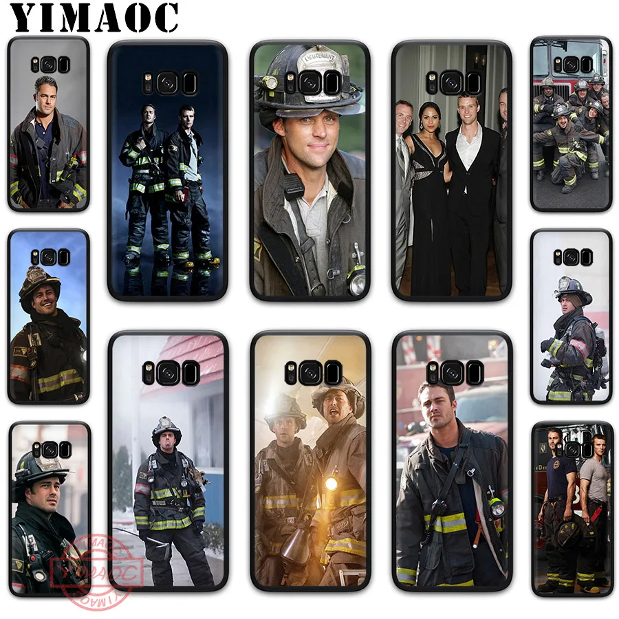 YIMAOC Chicago Fire Tv Series мягкий чехол для Samsung S20 Ultra S10 S9 S8 S6 S7 Edge Note 8 9 10 Lite Plus |