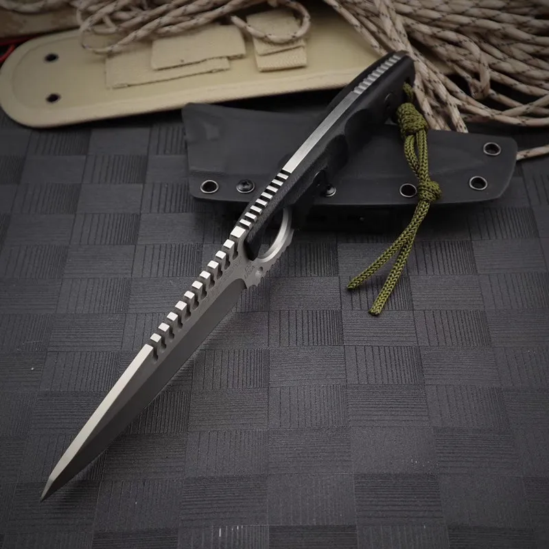HS инструменты охотничий нож Тактический фиксированный нож D2 Сталь G10 ручка нож выживания кемпинг портативный открытый прямой нож