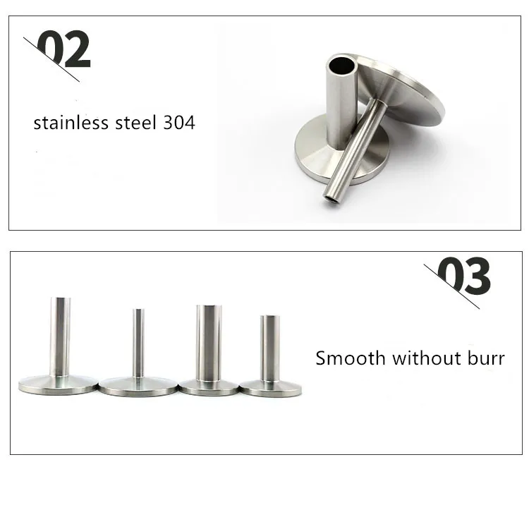 vcr joint 304 aço inoxidável virola vácuo junção conector