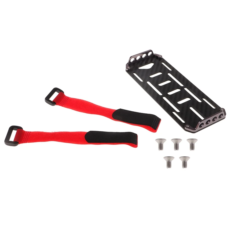 For 1/10 Rc Crawler Car Axial Scx10 Battery Mounting Plate 4 For 1/10 Rc Crawler Car Axial Scx10 Battery Mounting Plate 4
