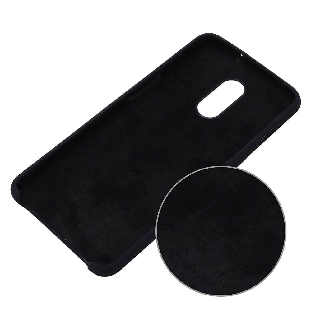 

1pc Phone Case Protective Fashion Liquid Silicone Phone Cover Case for OnePlus 7