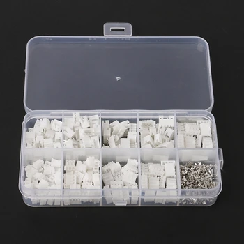 

270Pcs/90 Sets PH 2.0mm 2 3 4 Pin Plug Connector Male Female Crimps DIP In A Box WXTC