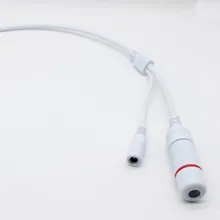 X 4 шт. CCTV IP Сетевая камера PCB модуль weatherpoof видео кабель питания 60 см длиной RJ45 Женский и DC Мужской разъемы с терминалом