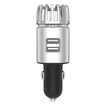 NEW Car Negative Ion Air Purifier Car Cigarette Lighter Air Oxygen Bar To Remove PM2.5 Smoke Odor Air Purifier