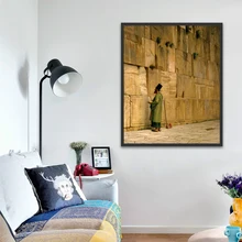 Летний сон живописный пейзажный на холсте плакат иудейский плач стены картина маслом настенное искусство картины гостиной домашний декор