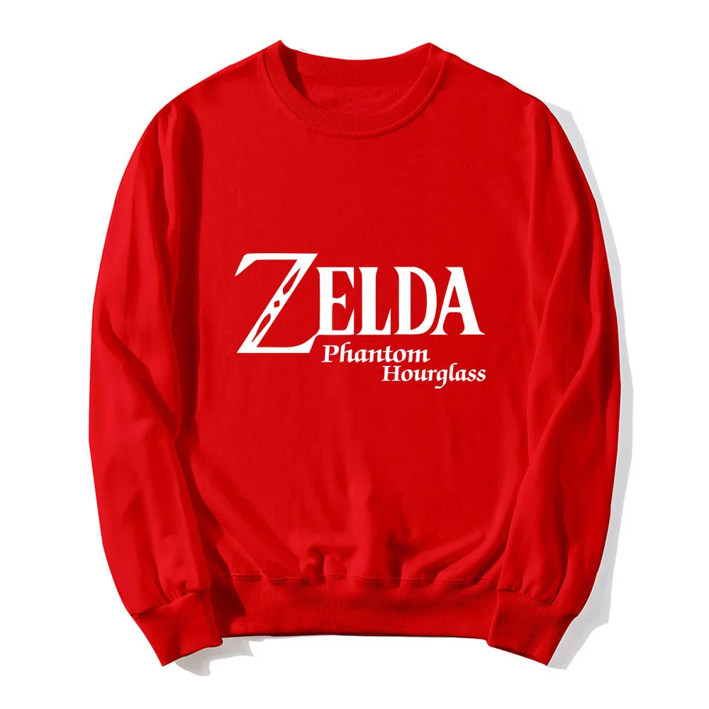 ZELDA phantom Hourglass однотонная толстовка унисекс с длинным рукавом, худи, свободные Толстовки, Толстовки, повседневный спортивный костюм - Цвет: 06