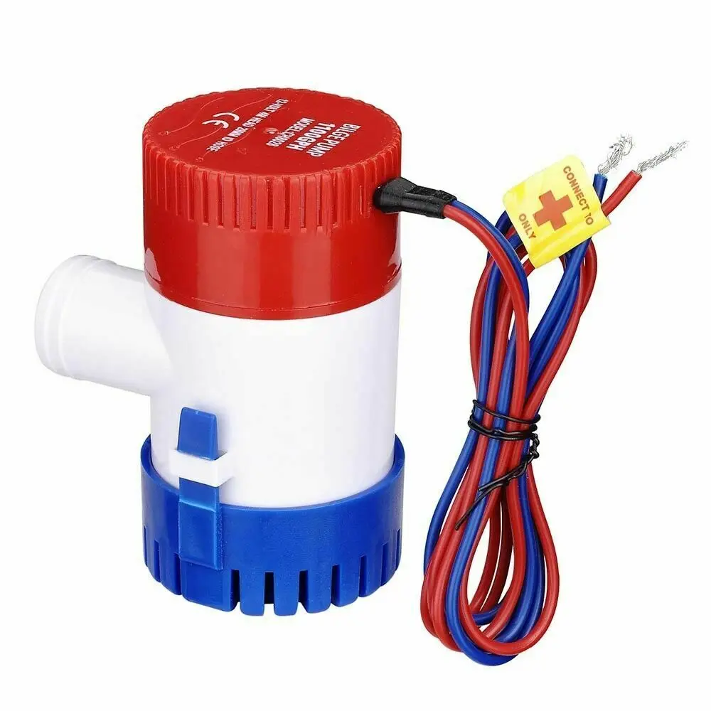 1100GPH 12V Electric Marine Submersible Bilge Sump Water Pump for Boat Yacht NEW 12v 24v dc submersible pump bilge pump cruise ship yacht drainage pump boat water pump 750 1100gph