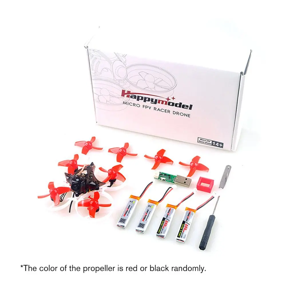 

Happymodel Mobula7 75mm Mini Crazybee F3 Pro OSD 2S Whoop RC FPV Racing Drone Quadcopter with Upgrade BB2 ESC 700TVL BNF