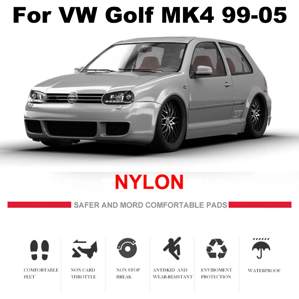 Пользовательские Коврики для VW Golf MK4 Jetta MK4 1999-2005 водонепроницаемый ковер нейлоновый лайнер передний задний 2000 2001 2002 2003 2004