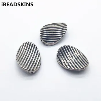 

New arrival! 34x25mm 100pcs CCB Rhodium color Twisted oval beads for Earrings parts,hand Made Jewelry Findings Jewelry DIY