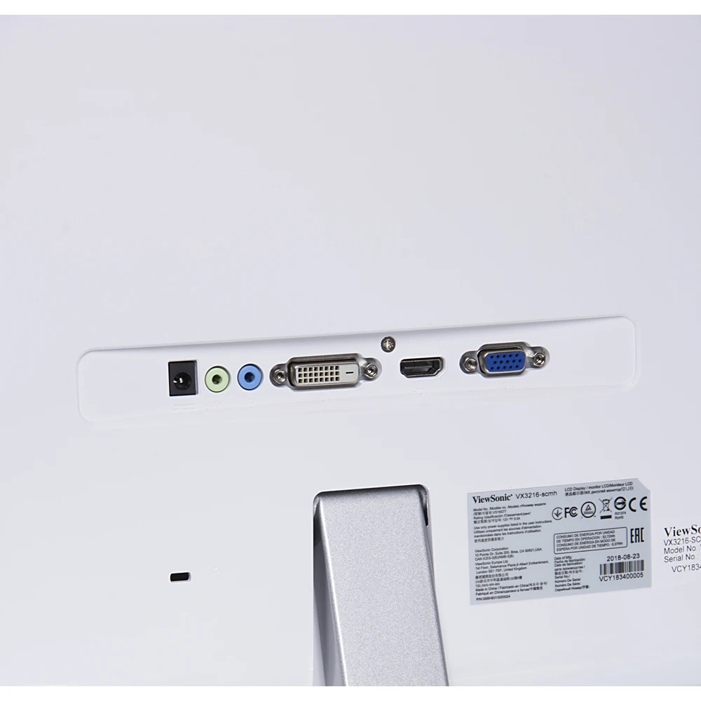 Монитор ViewSonic 31.5" VX3216-SCMH серебристый IPS LED 5ms 16:9 DVI HDMI M/M Mat 3000:1 280cd