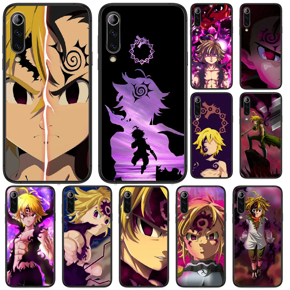 Чехол для телефона Seven Deadly Sins Xiaomi Mi 6 8 A1 Note3 A2 9 CC9 9T A3 MIX 2 2S 3 Lite SE Pro black hoesjes tpu prime
