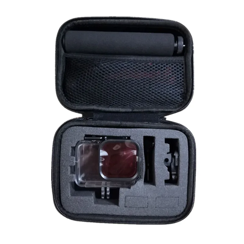 Suptig аксессуары для GoPro Hero 8 черный 60 м подводный водонепроницаемый чехол Защитная крышка корпус крепление для Go Pro 8