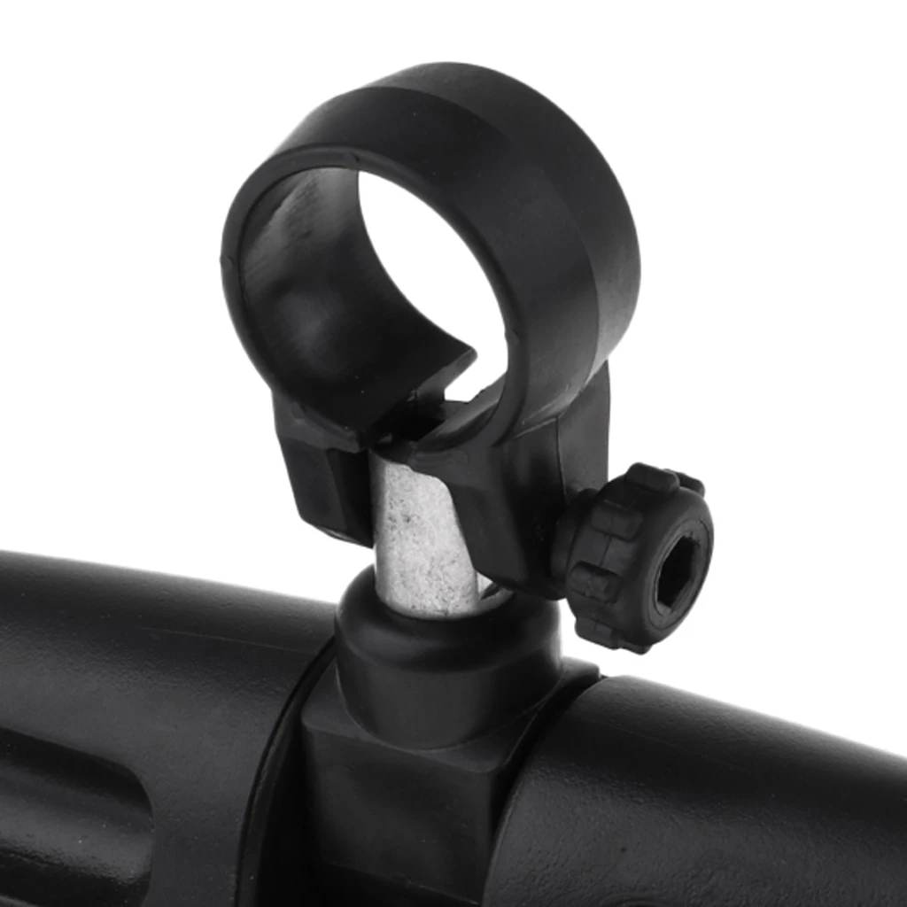 Universal Inflatable Boat Kayak Paddle Oars Lock Holder Hook Mount Black